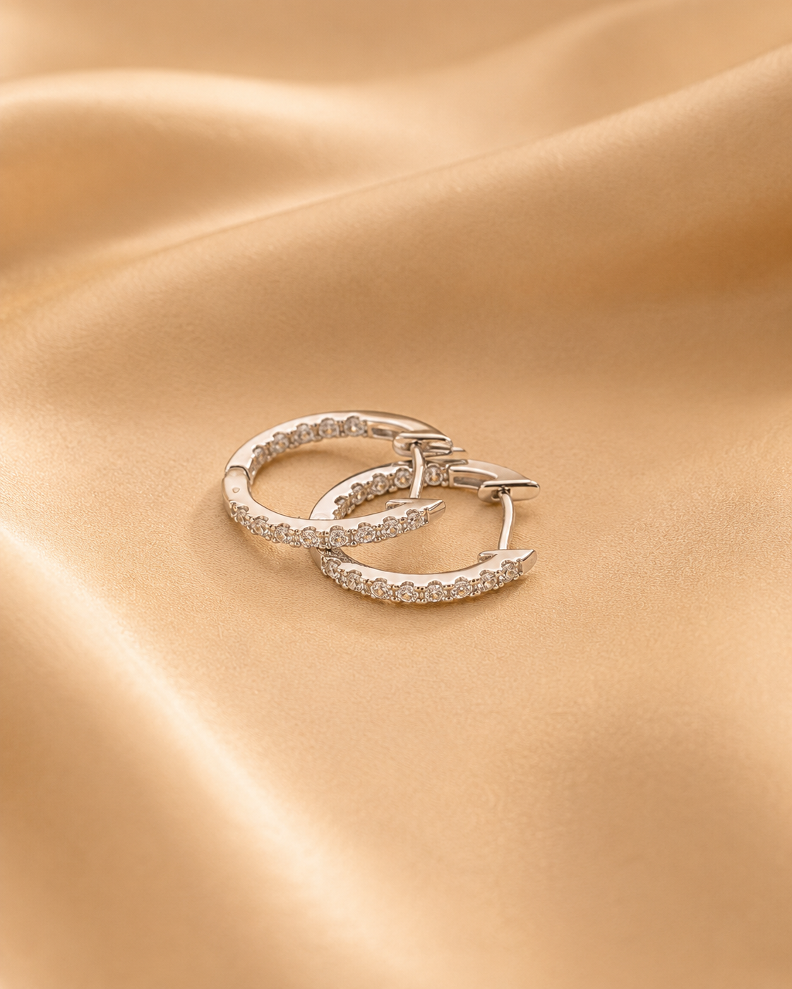 Oval Huggie Earring