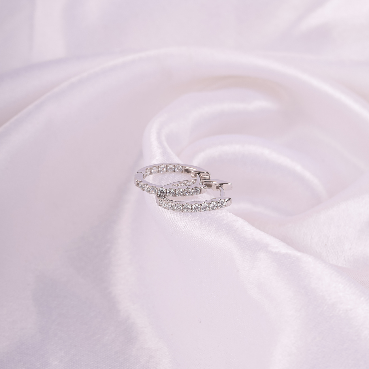 Elariss Oval Huggie Earring