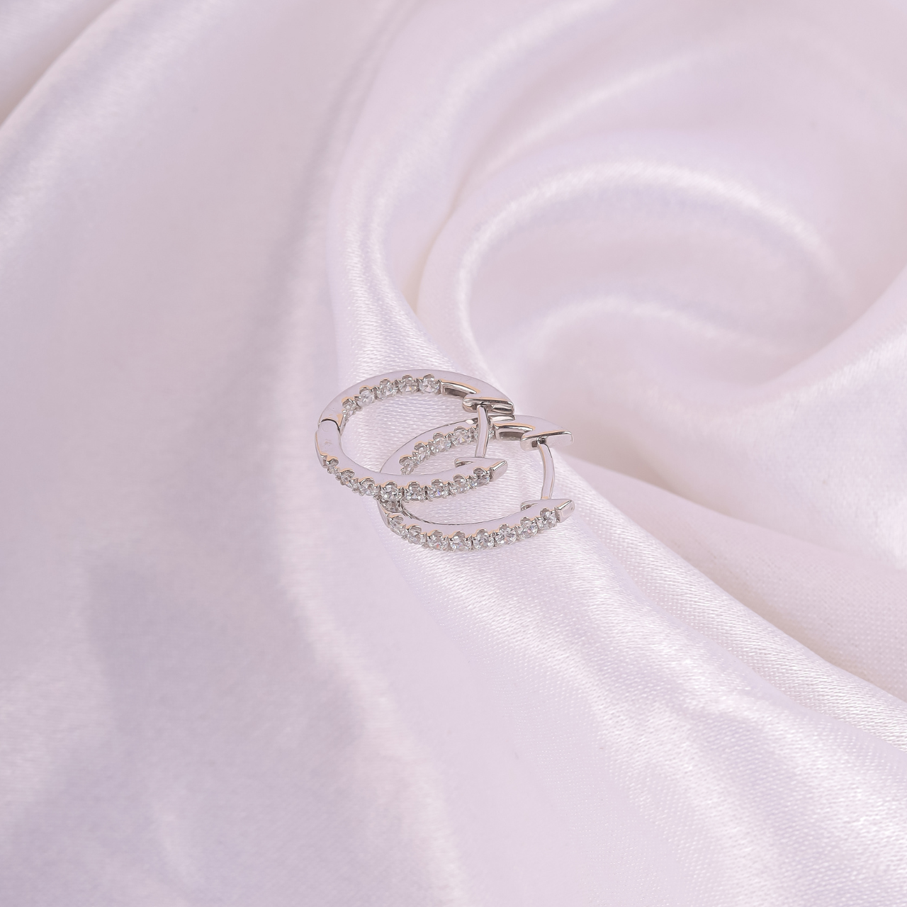 Elariss Oval Huggie Earring