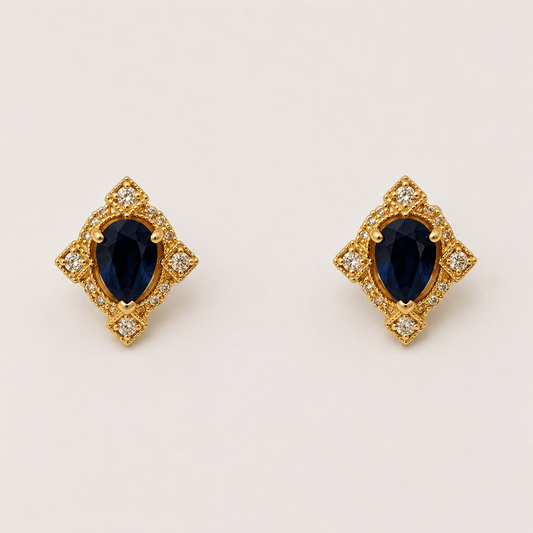 Elariss Sapphire Earring